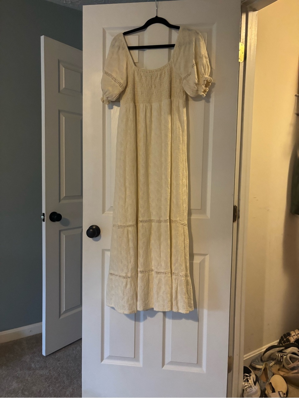 SHOW ME YOUR MUMU Midi Dress in cream - Picture 3 of 5